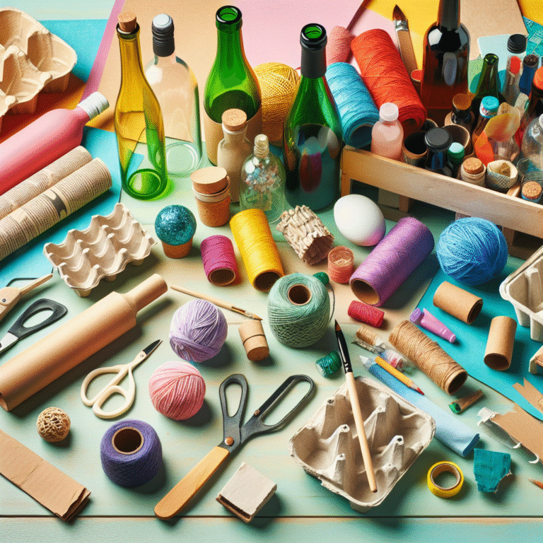 best recycled materials for creative DIY projects