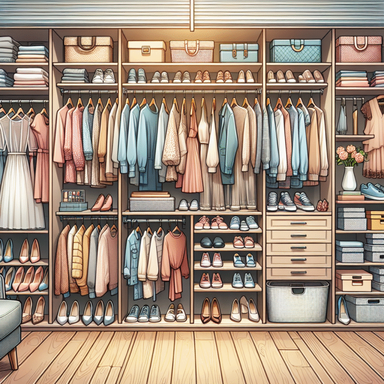 Stylish DIY Closet Organizers: Make Your Wardrobe Work