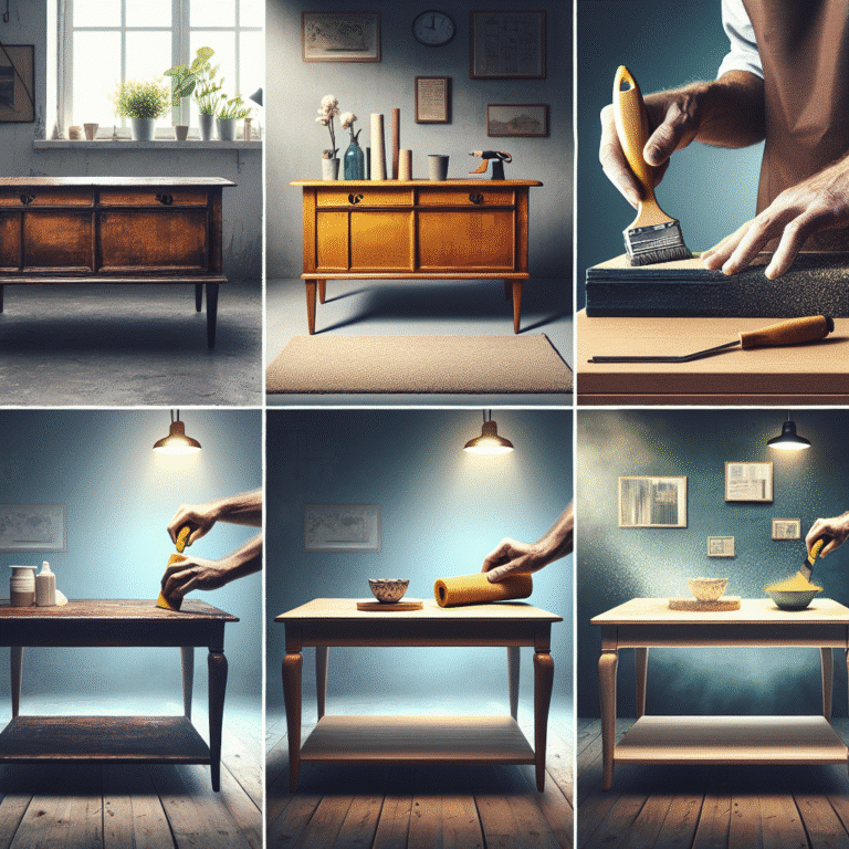 transform old tables into new decor