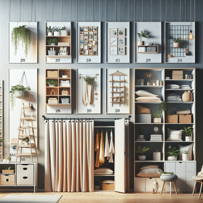 DIY Storage Solutions for Small Spaces: 20 Creative Ideas