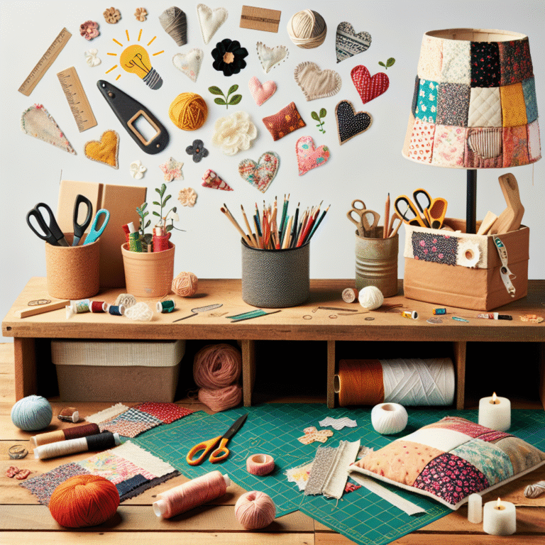 crafting with fabric scraps: tips for eco-friendly decor