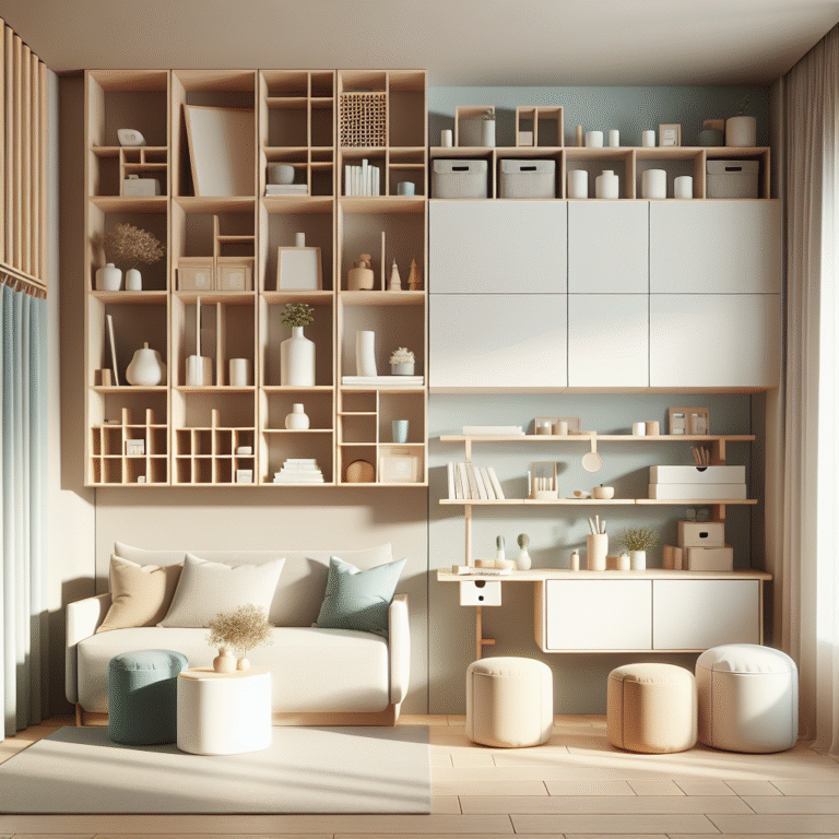 Creative Home Organization Ideas for Tiny Living