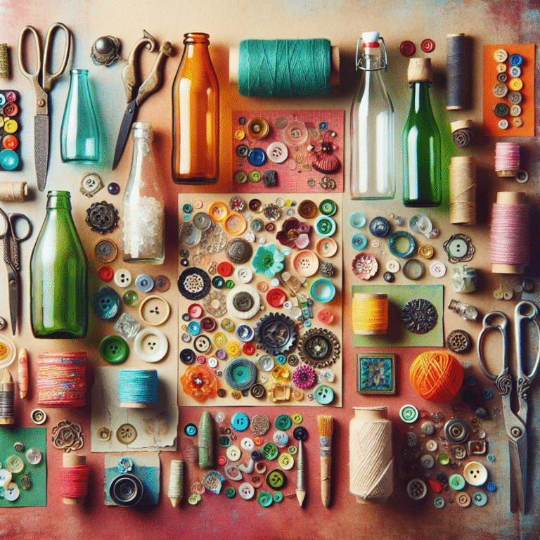 Best Recycled Materials for Unique DIY Projects