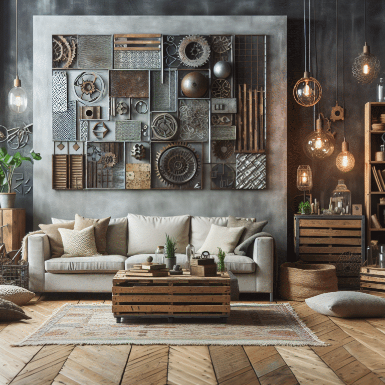 Creative Uses for Recycled Materials in Home Decor