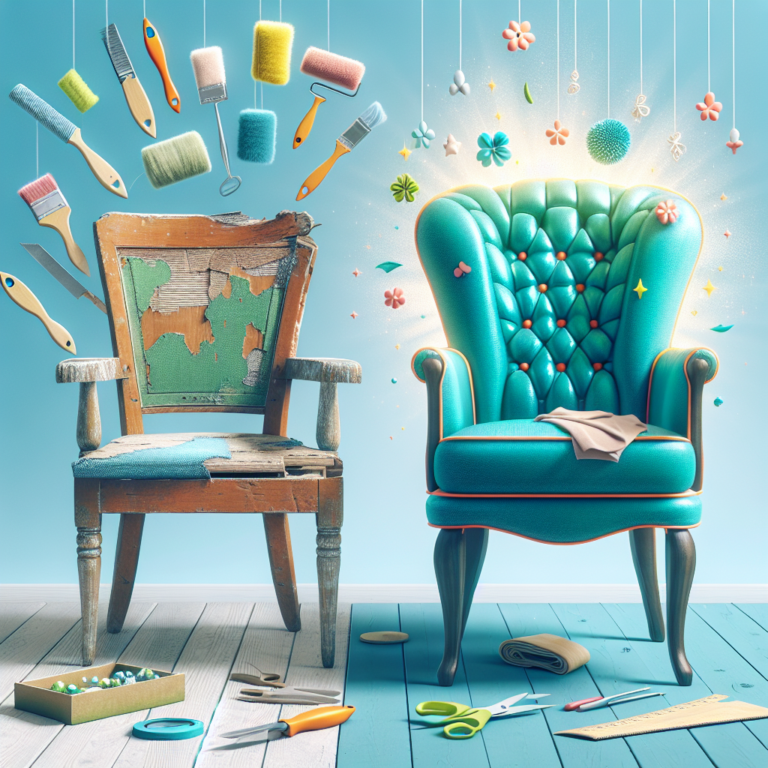 creative DIY furniture transformations.