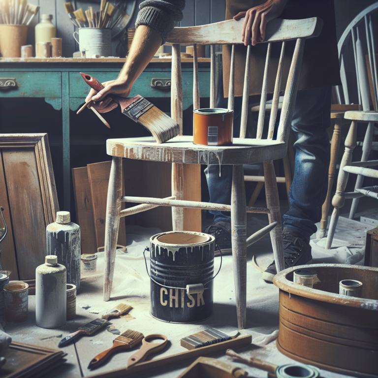 upcycling furniture with chalk paint