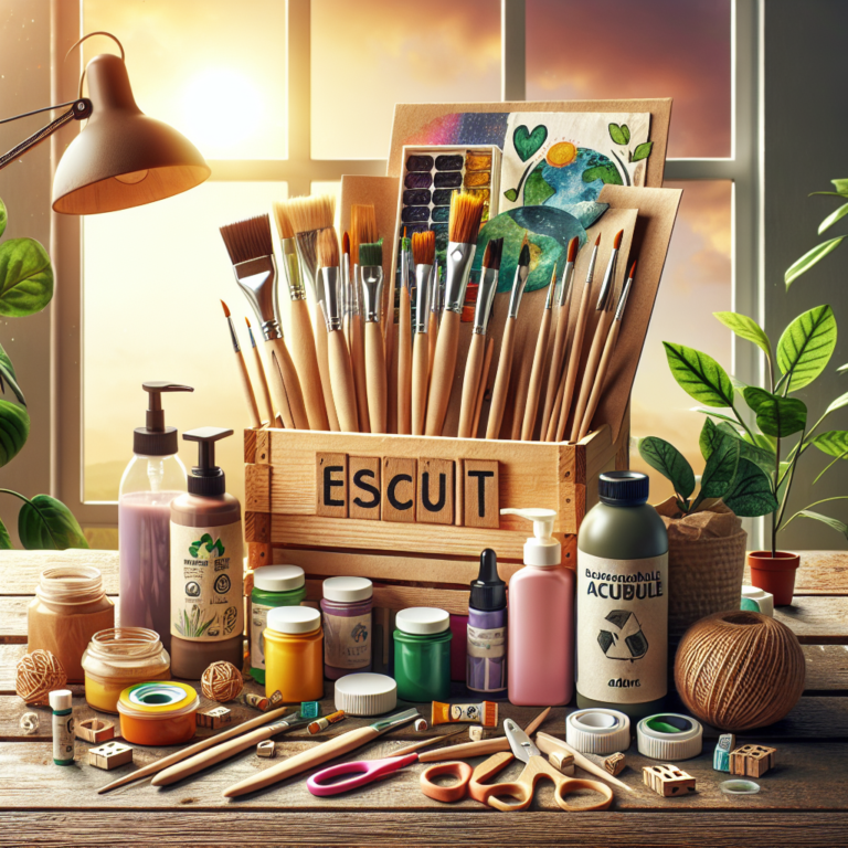 Sustainable Craft Supplies Perfect for Adults
