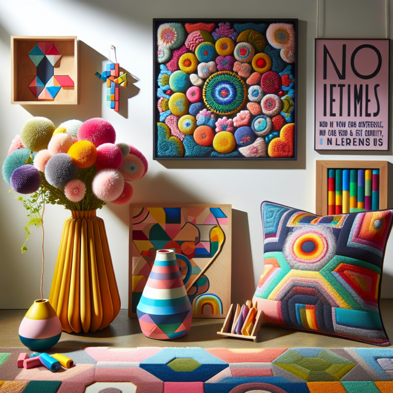 Playful and Creative Home Accents to Brighten Your Space