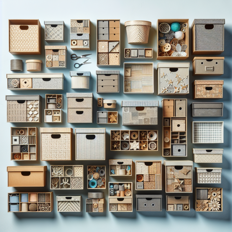 Creative DIY Storage Boxes and Bins to Keep You Organized.