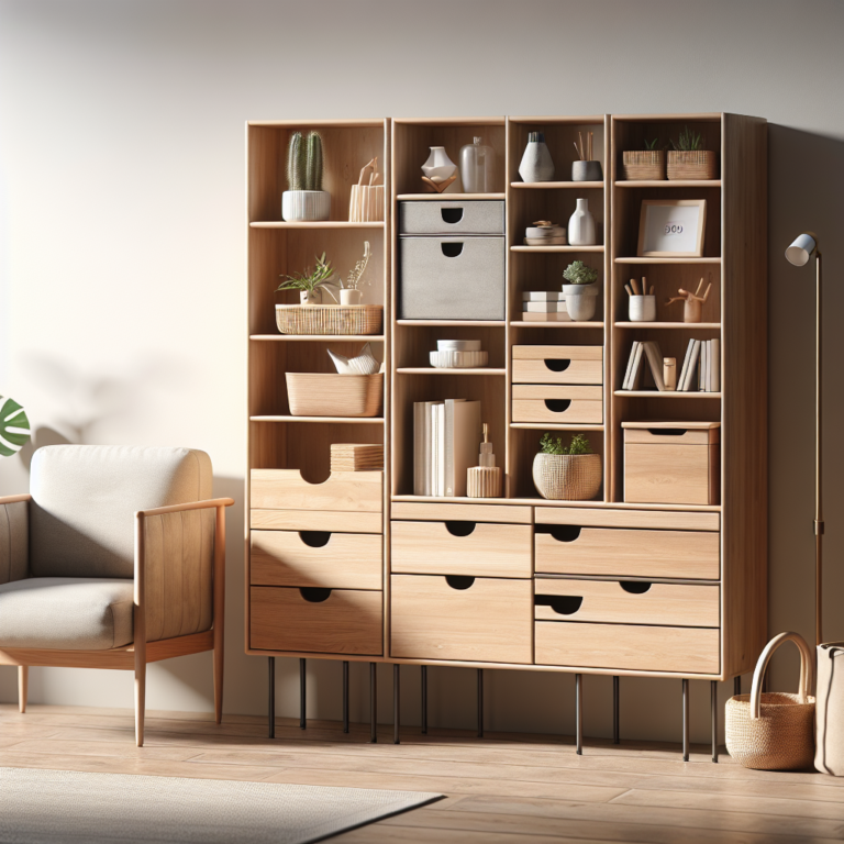 DIY Multi-Purpose Storage Furniture for Functionality
