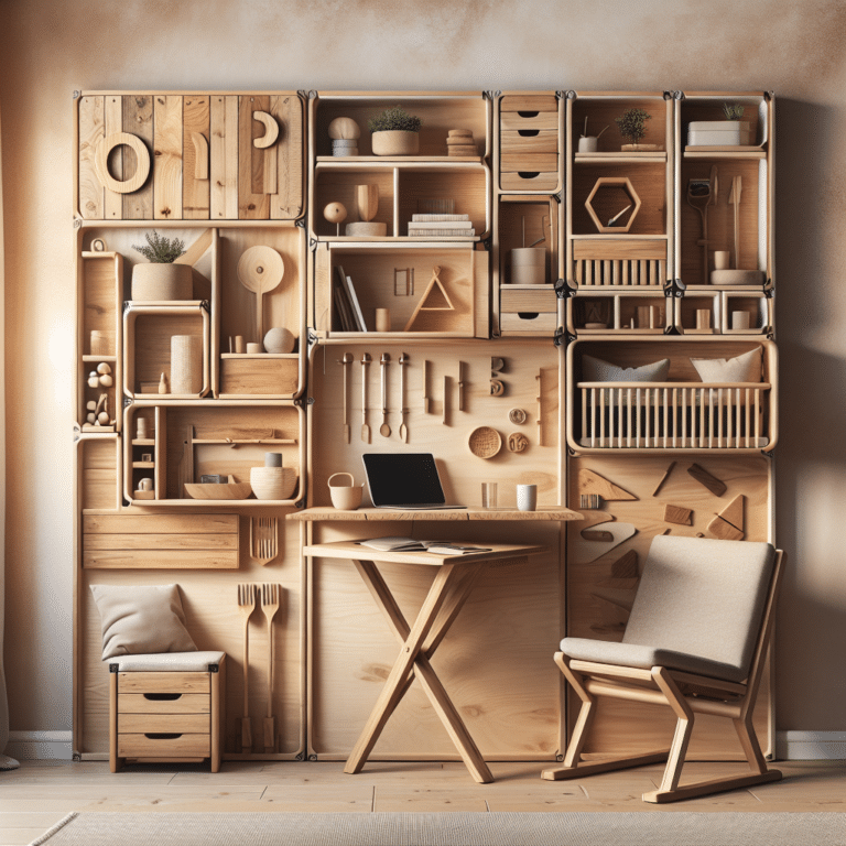 Charming DIY Furniture Ideas for Small Spaces