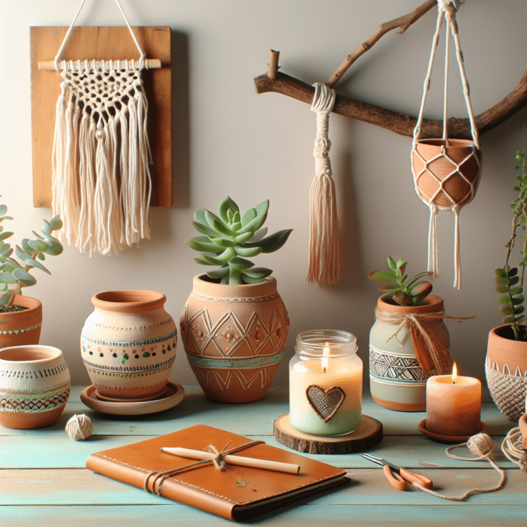 Simple Handmade Craft Ideas to Beautify Your Space