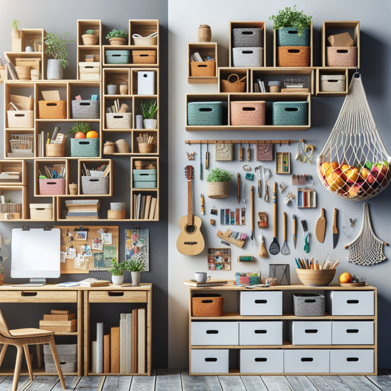 DIY Hanging Storage Ideas for Space-Saving Solutions