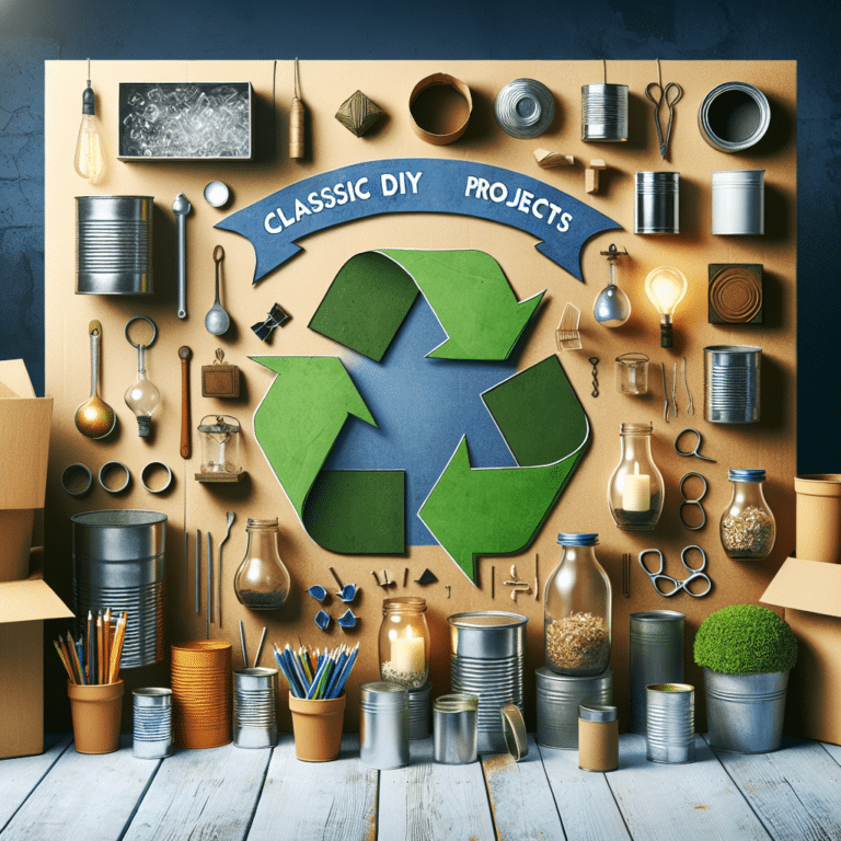 Best Recycled Materials for Creative DIY Projects