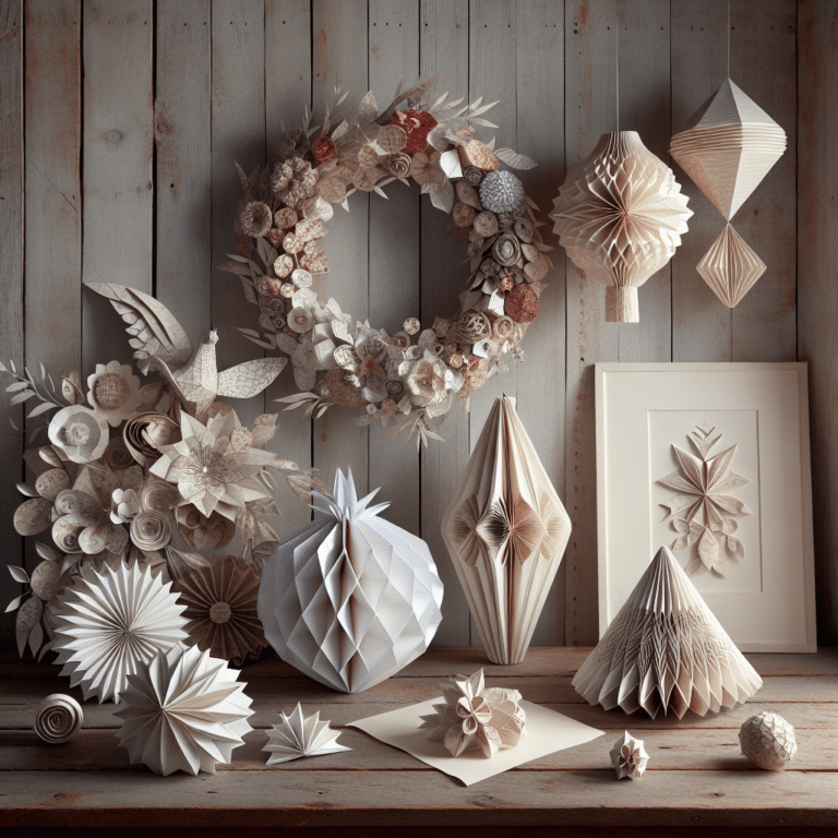 Handmade Decor Using Paper and Fabric: Simple and Stylish