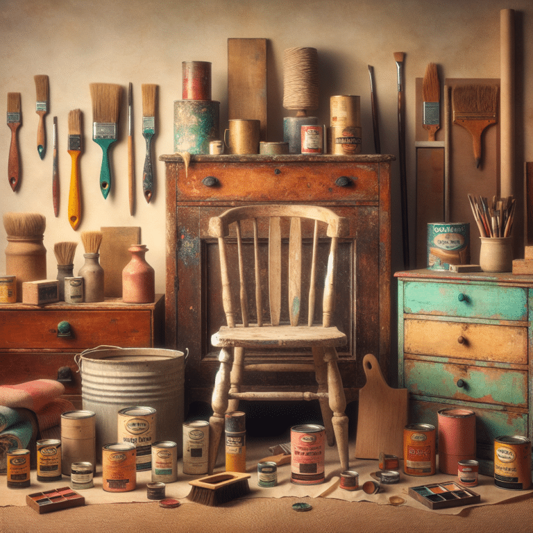 A Beginner's Guide to Materials for Upcycling Old Furniture