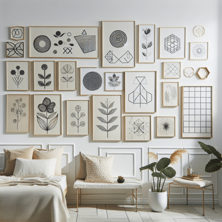 DY wall art ideas on a budget that wow