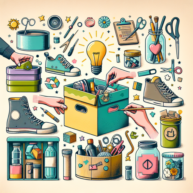 Upcycling Containers for Unique Storage Solutions