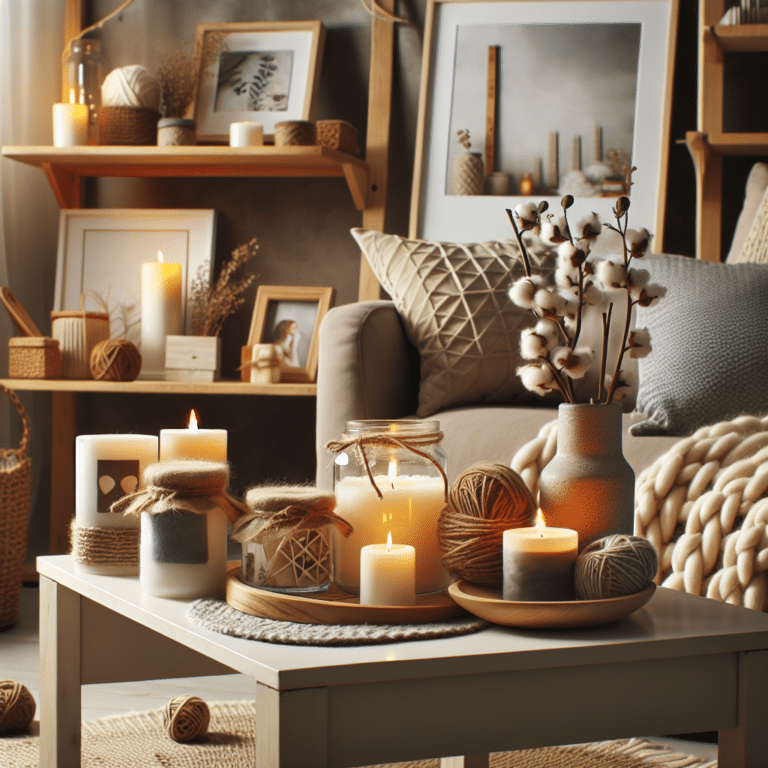 easy DIY home decor projects for a cozy vibe