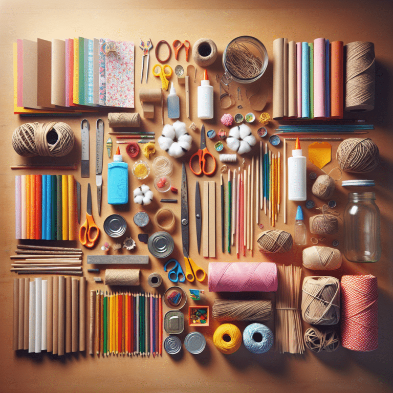 Easy Craft Projects with Household Items You Already Have