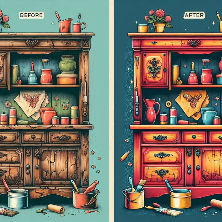 restore old cabinets with paint and decor