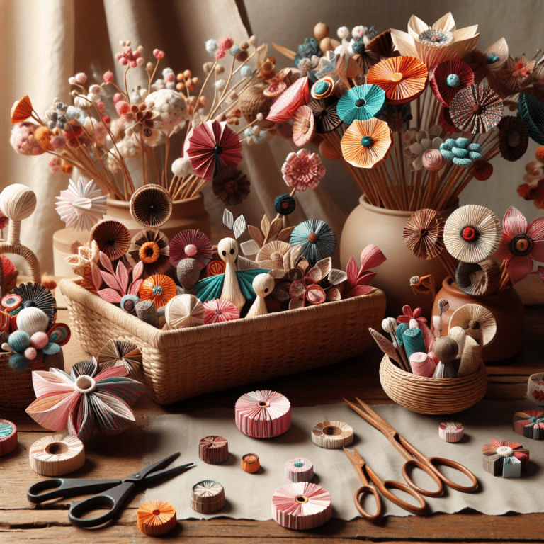 Handmade Decor Using Paper and Fabric: Simple and Stylish