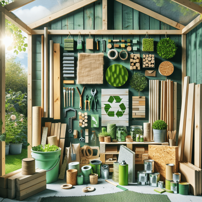 Top Green Materials for Your DIY Home Projects