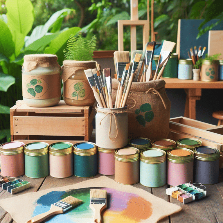 Eco-Friendly Paints and Finishes for Your DIY Creations