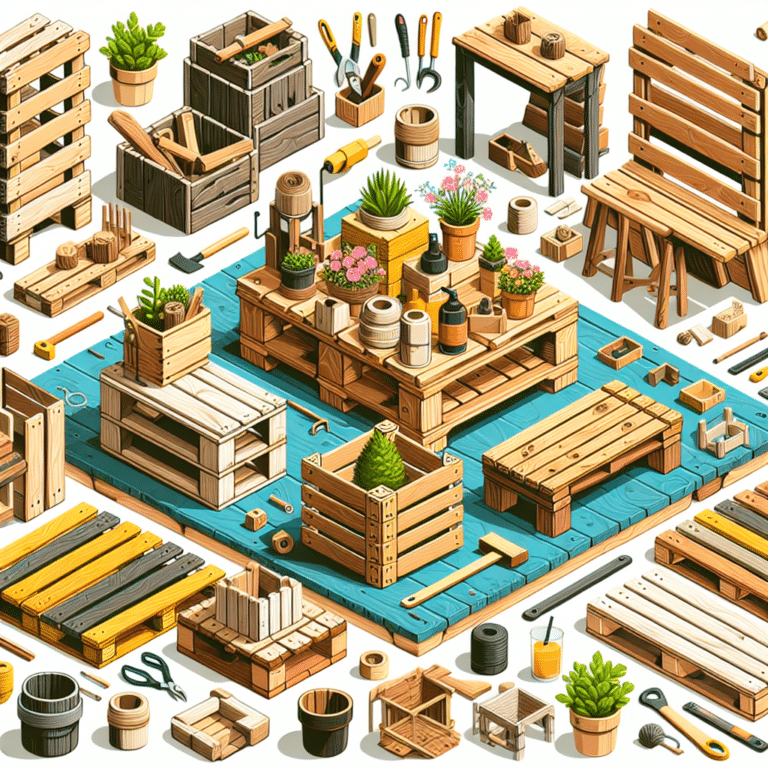 How to Create Stunning DIY Projects Using Pallet Wood