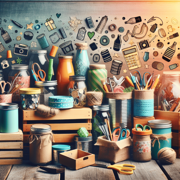 Upcycling Containers for Storage: Budget-Friendly Organization Hacks