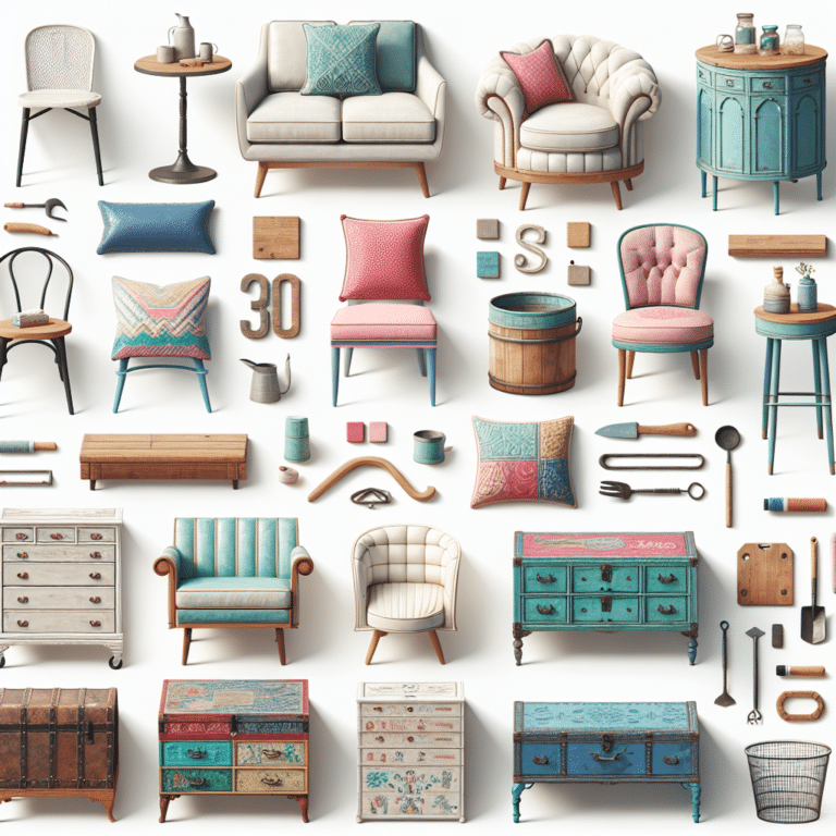 trendy furniture upcycling hacks