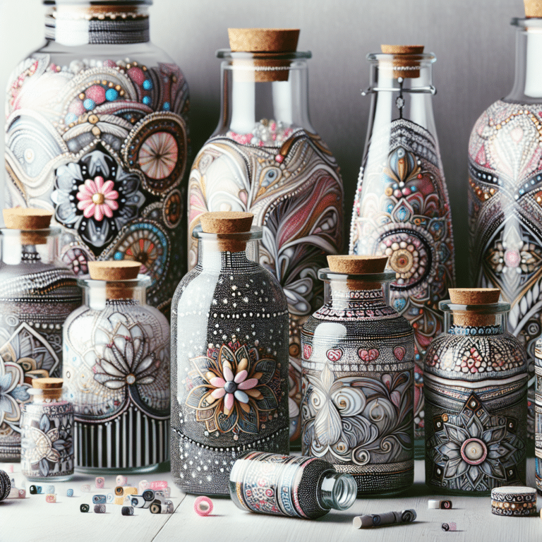 DIY Decorative Jars and Bottles for Stylish Storage Solutions