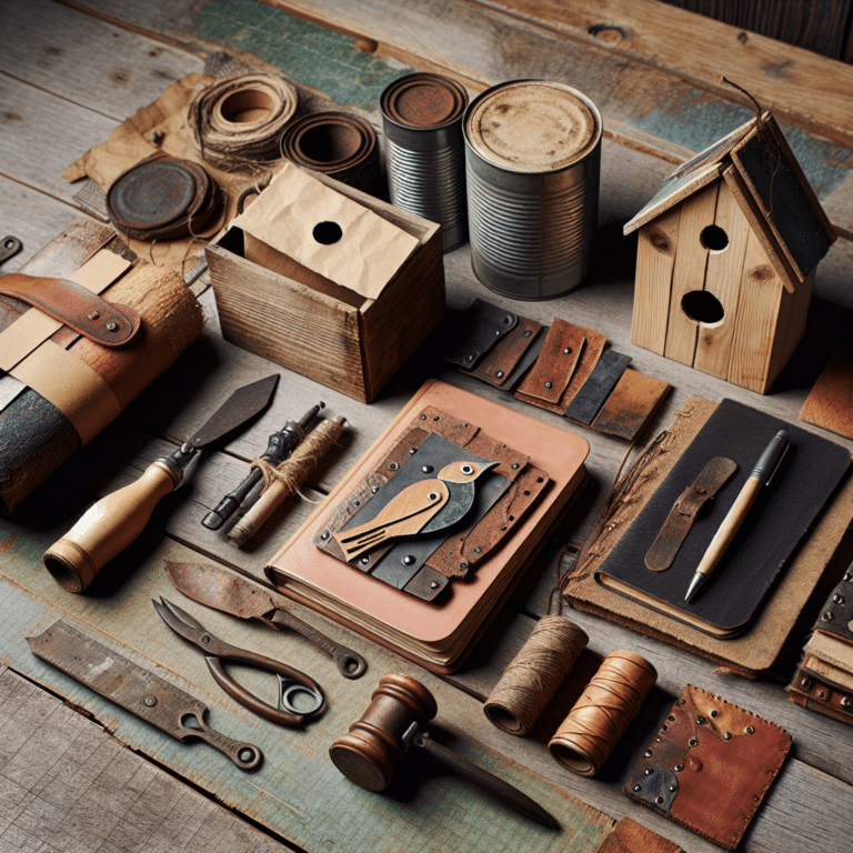 Upcycling Materials for Crafts: Transforming Old Into New