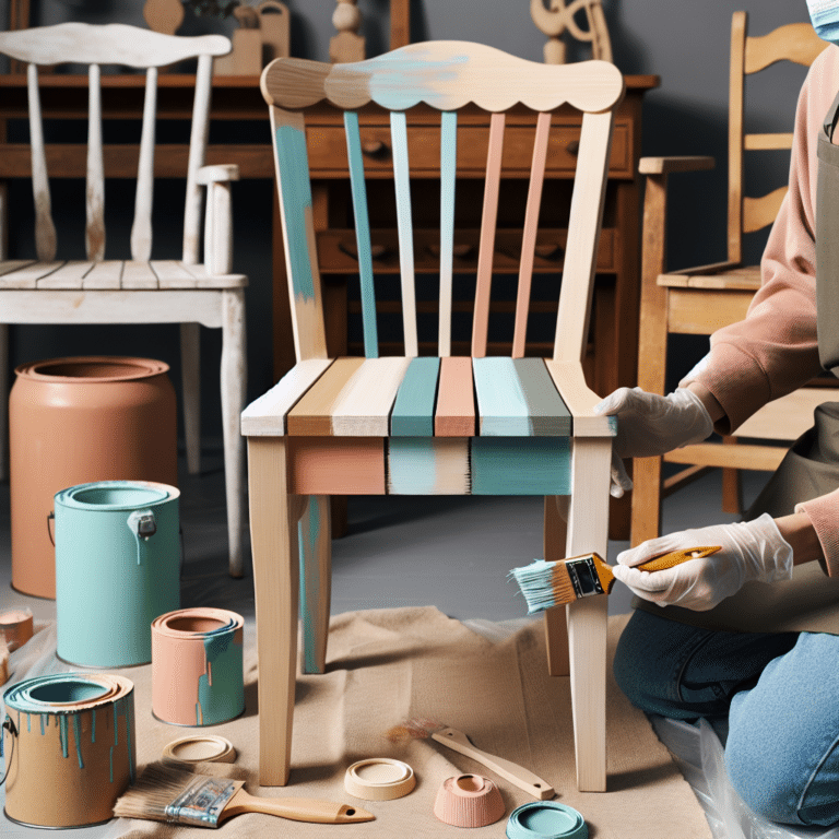 upcycling furniture with chalk paint