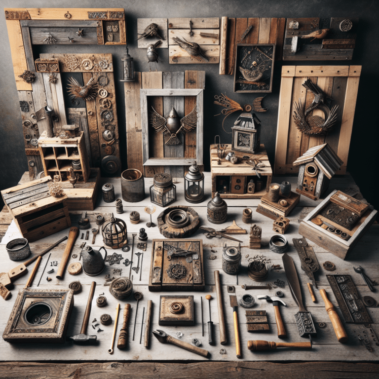 DIY Projects Using Old Wood and Metal: A Guide to Recycling