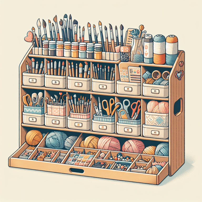 DIY Craft Storage Organizers for Hobby Enthusiasts
