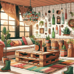 Transforming Recycled Items into Beautiful Home Decor