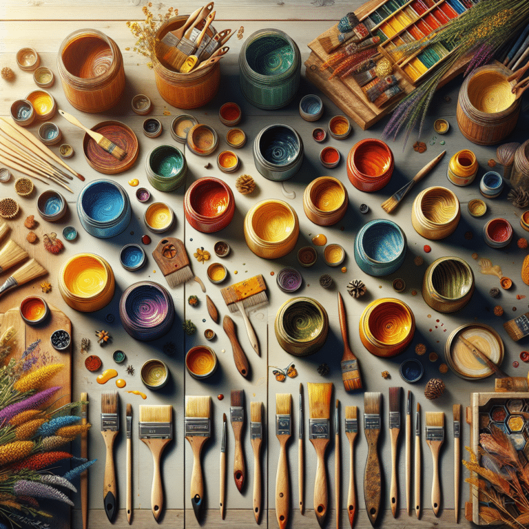 Eco-Friendly Paints and Finishes for Your DIY Creations