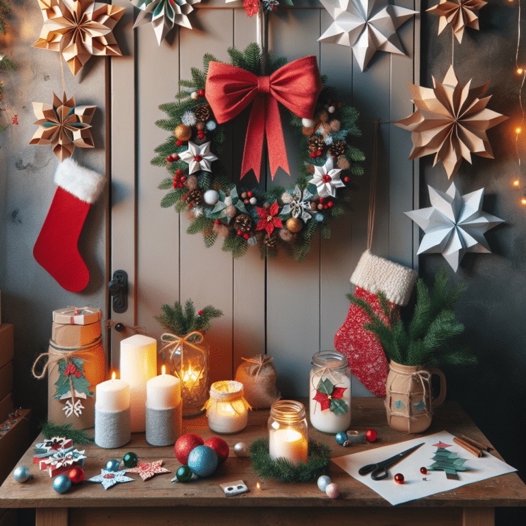 DIY Holiday Decorations for a Festive Touch