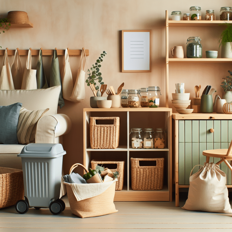 Home Organization Using Eco-Friendly Materials to Reduce Waste