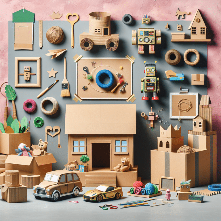 Creative Uses of Cardboard in DIY Projects: A Fun Approach