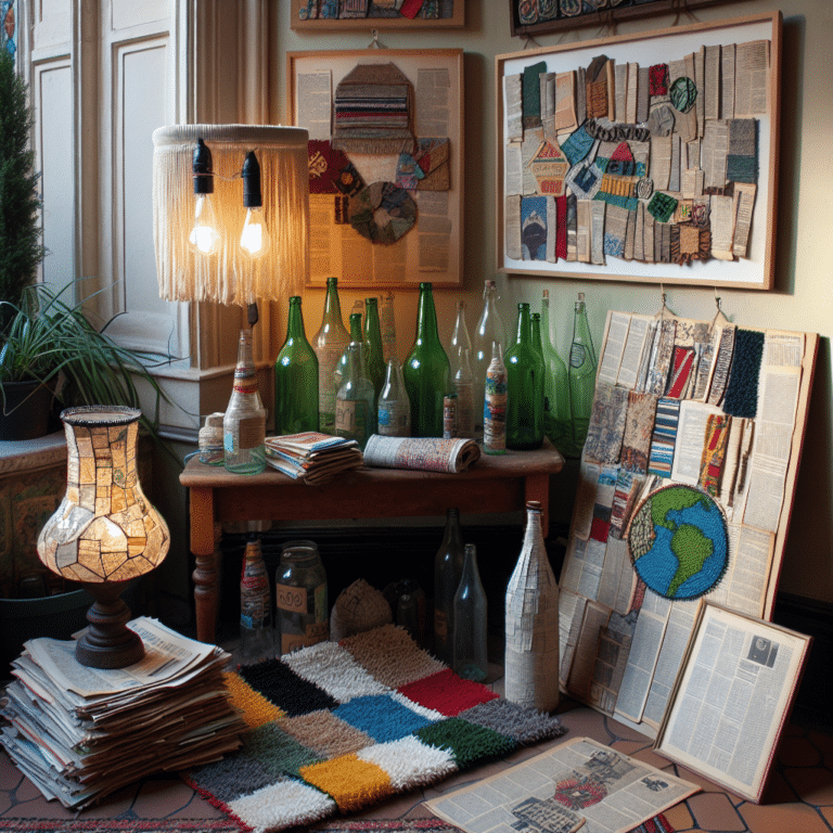 Upcycling Materials for Crafts: Transforming Old Into New