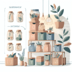 Repurpose Jars and Boxes for Unique Storage Solutions