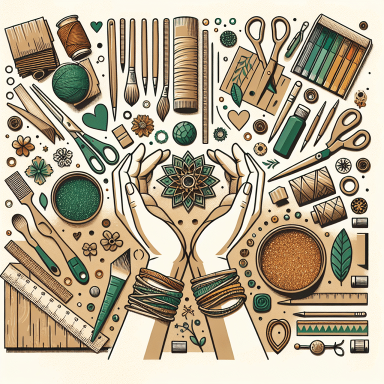 Sustainable Craft Supplies for Adults: Crafting Responsibly