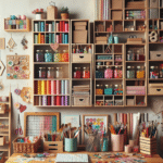 DIY Craft Storage Organizers for Creativity on Display
