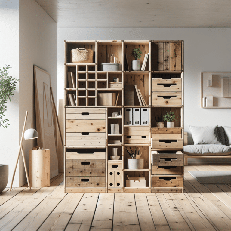 DIY Multi-Purpose Storage Furniture to Enhance Functionality