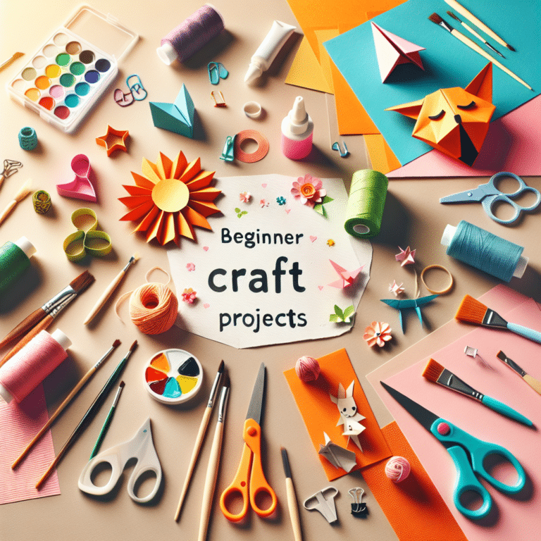Beginner-Friendly DIY Craft Projects to Get Started.